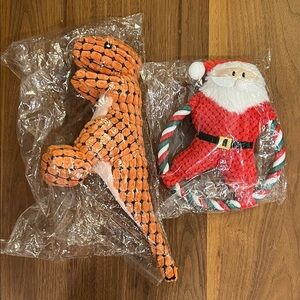 Set of 2 NWOT Dog Toys